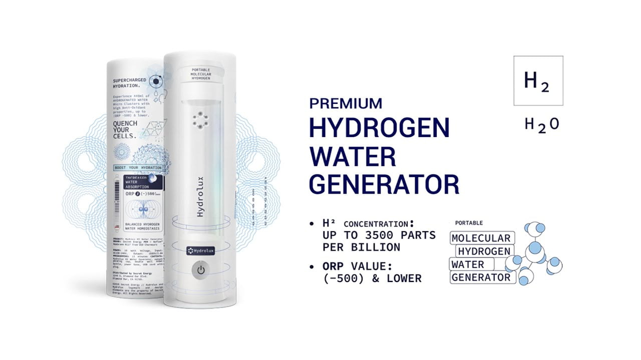Hydrolux Molecular Hydrogen Generator